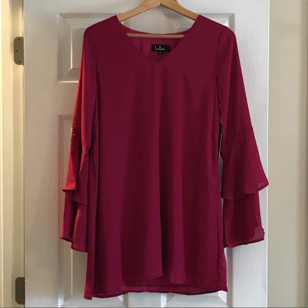 Lulus flowy dress!
